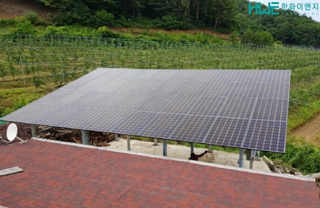 충북시공사례 지상형 12KW